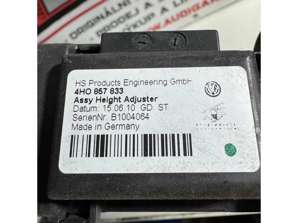 Säätömoottori turvavyölle Audi A8 D4 4H0857833