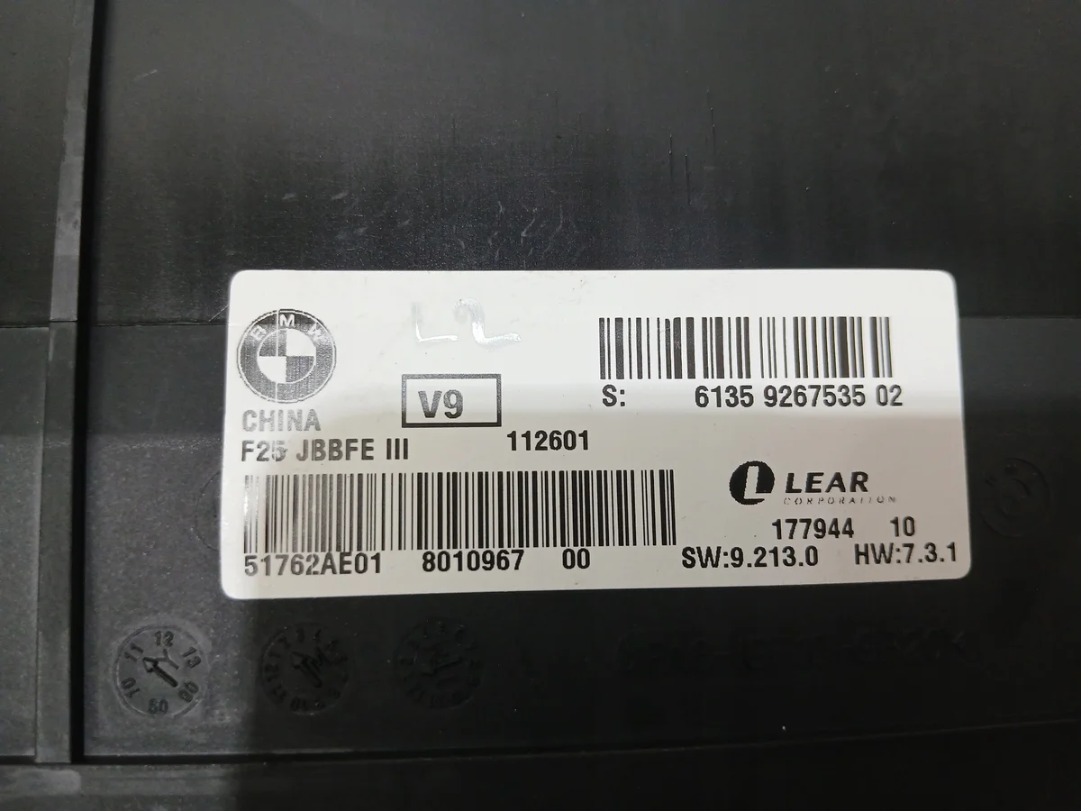 BMW X3 F25 Module Comfort 9267535 image 3