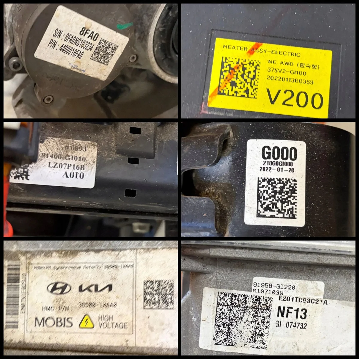 Motor Elétrico Hyundai Ioniq 5 4400018FA0 Usado image 10