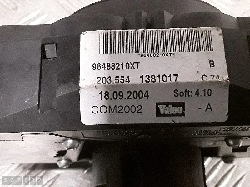 2004 Citroen C2 Commutateur 96488210xt image 8