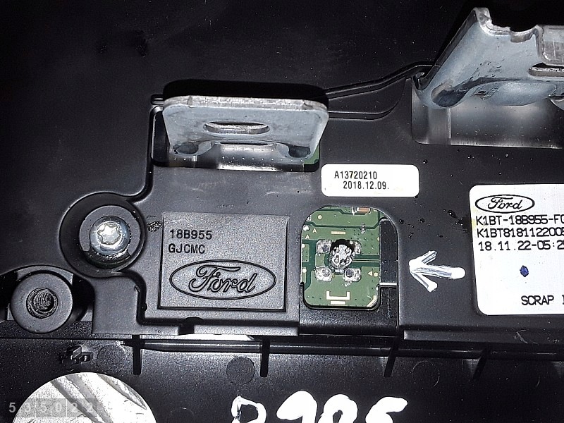 Tela Ford Fiesta 2019 K1BT18B955FC Usada image 4