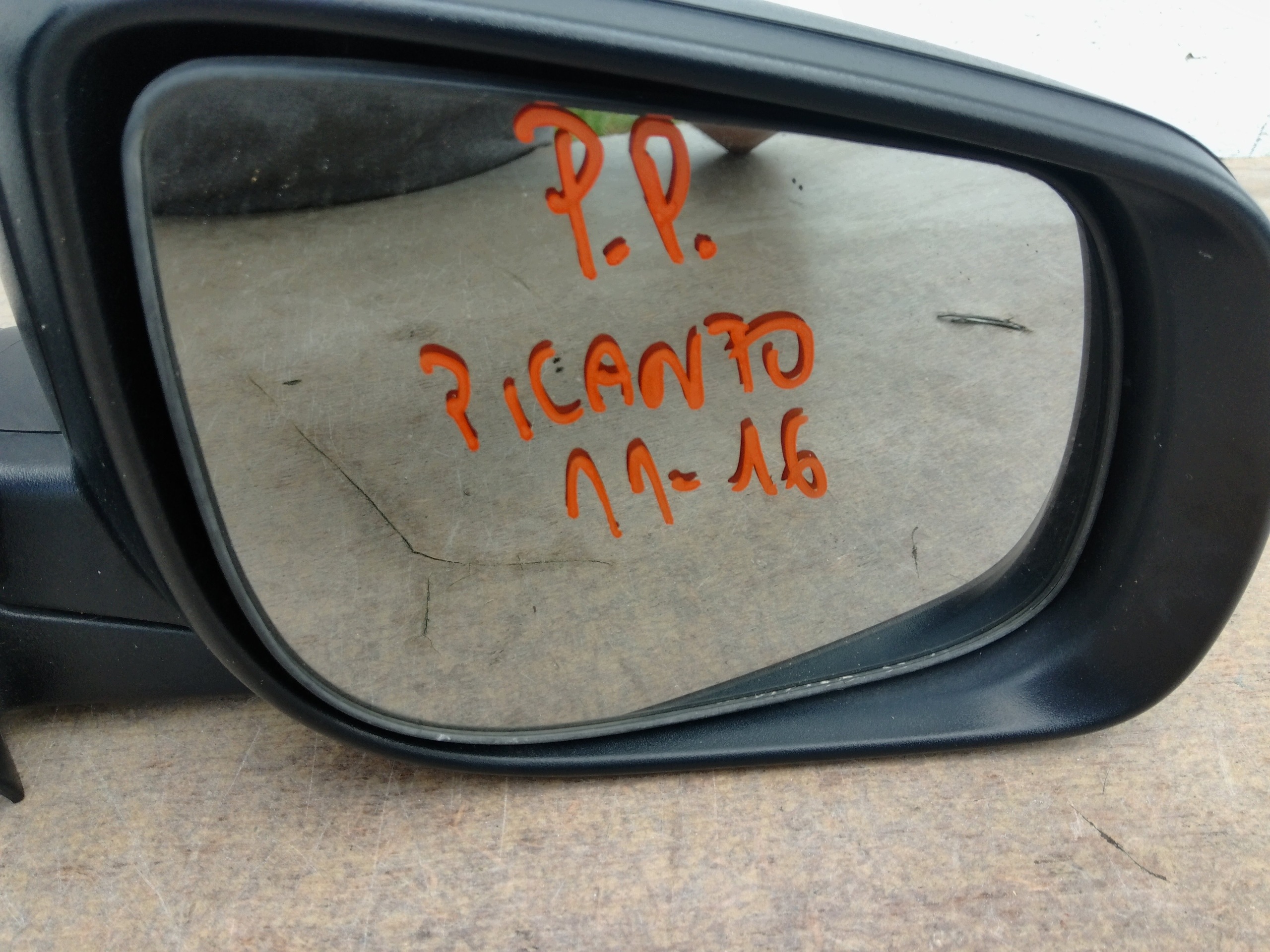 Espejo derecho manual KIA Picanto II 11-17 87620-1Y600
