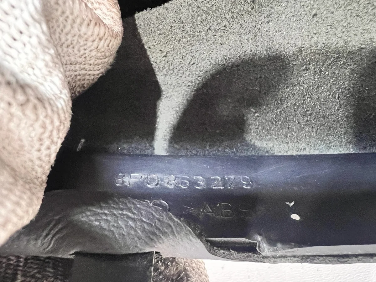 Audi A3 8P Gear Shift Gaiter 8P0863279 image 7