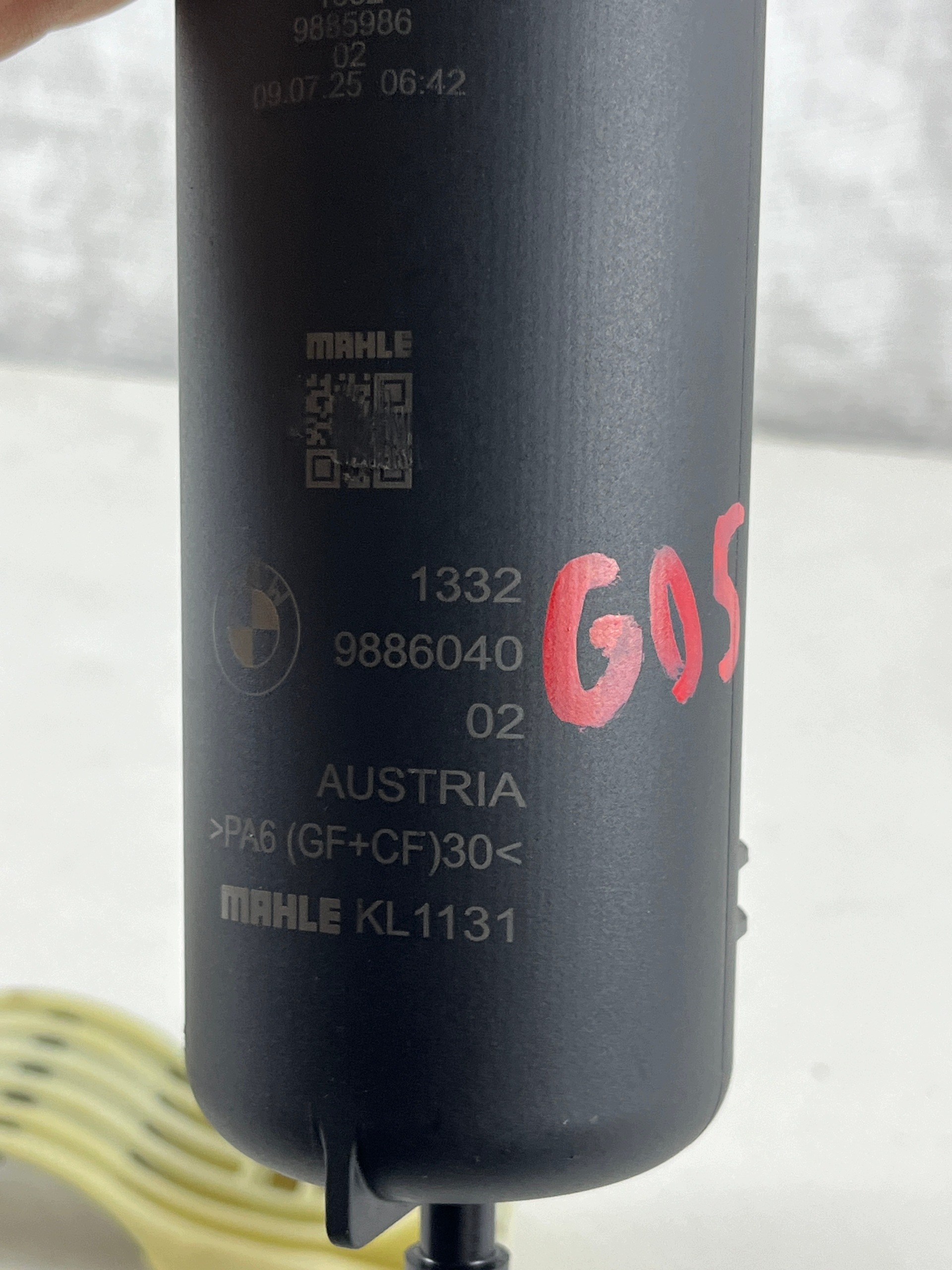 Filtro de combustible calefactado BMW X5 G05 13329886040 image 5