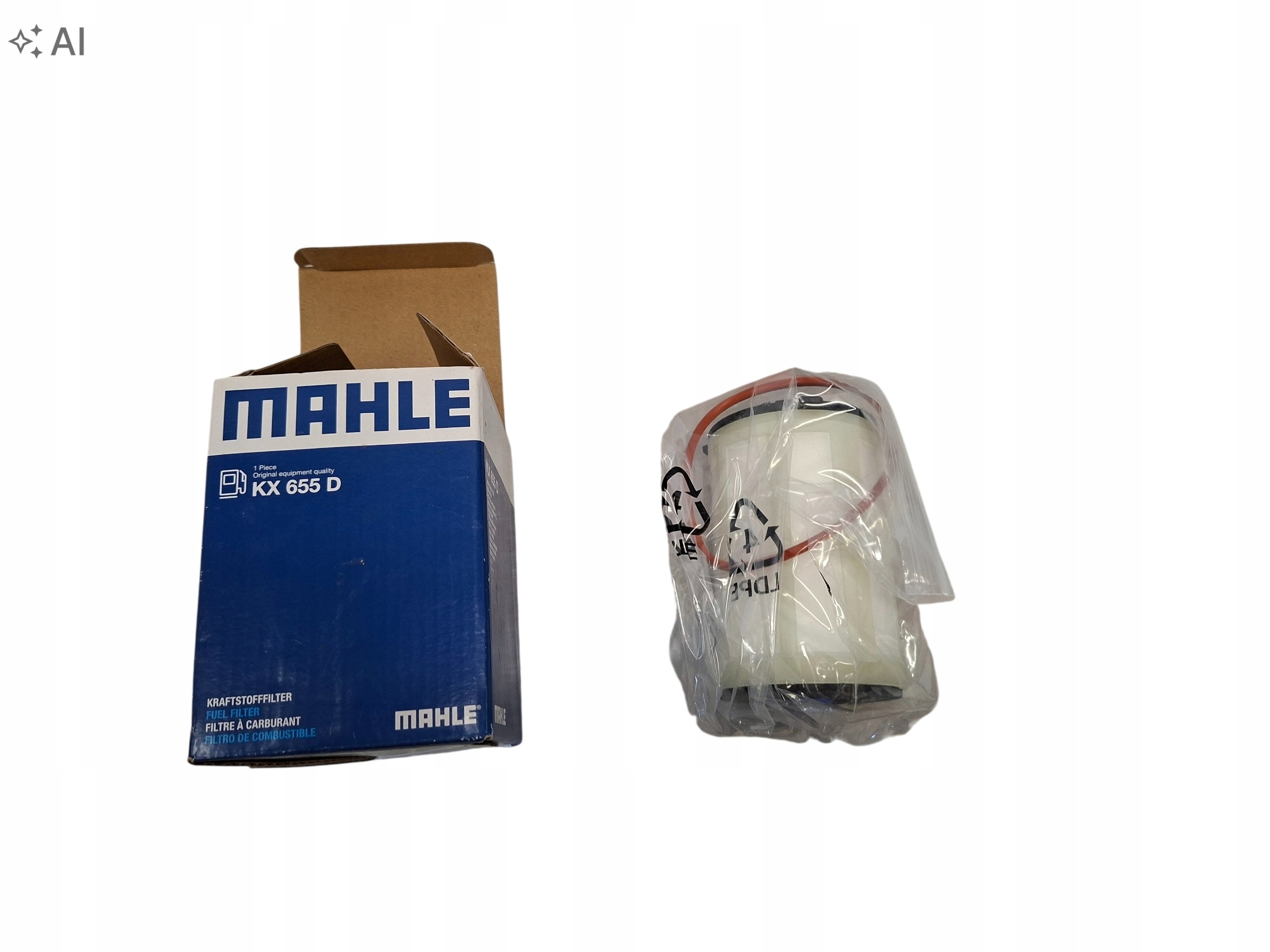 Filtro de Combustível MAHLE KX 655D Usado image 2