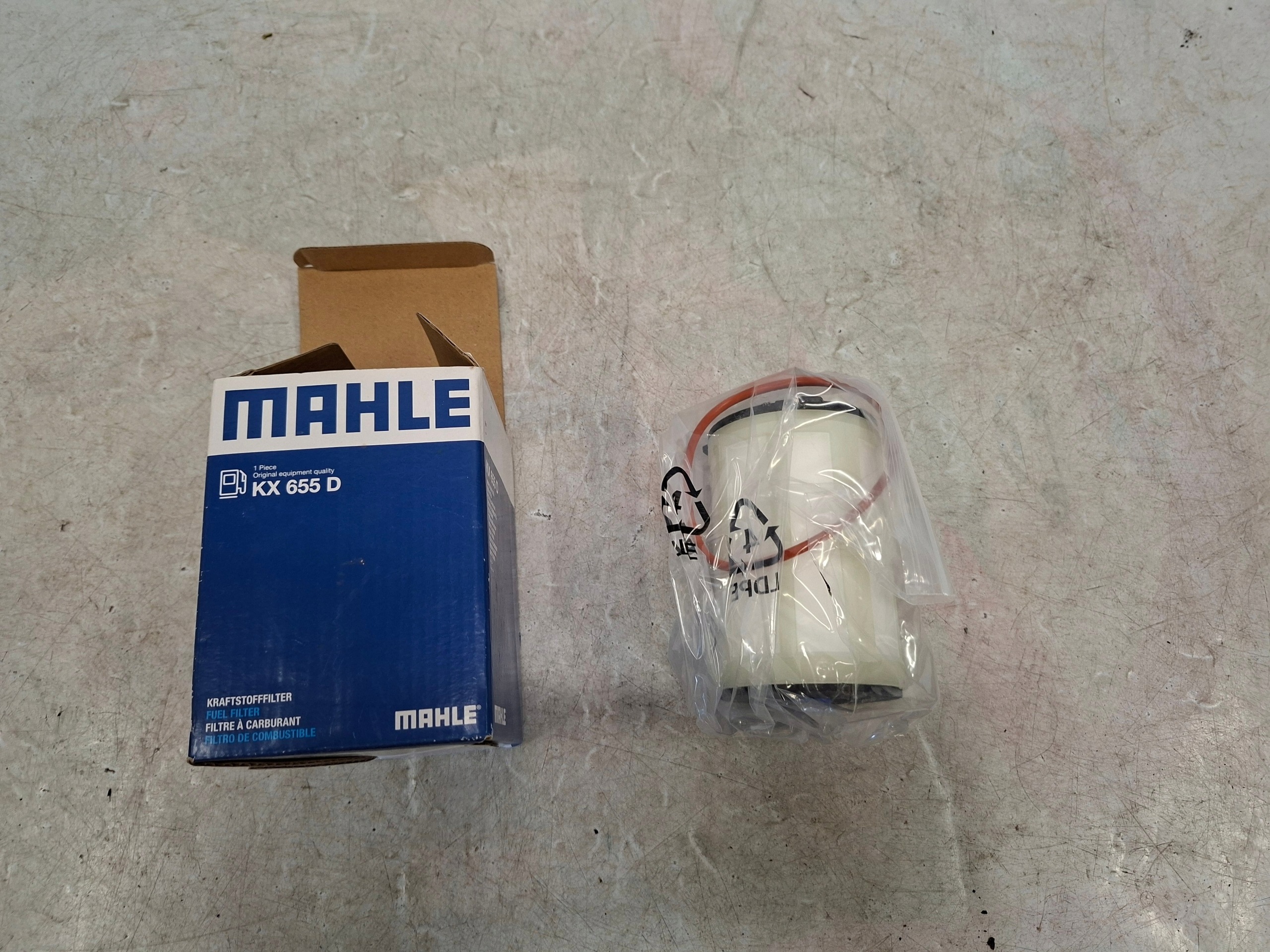 Polttoainesuodatin MAHLE KX 655D