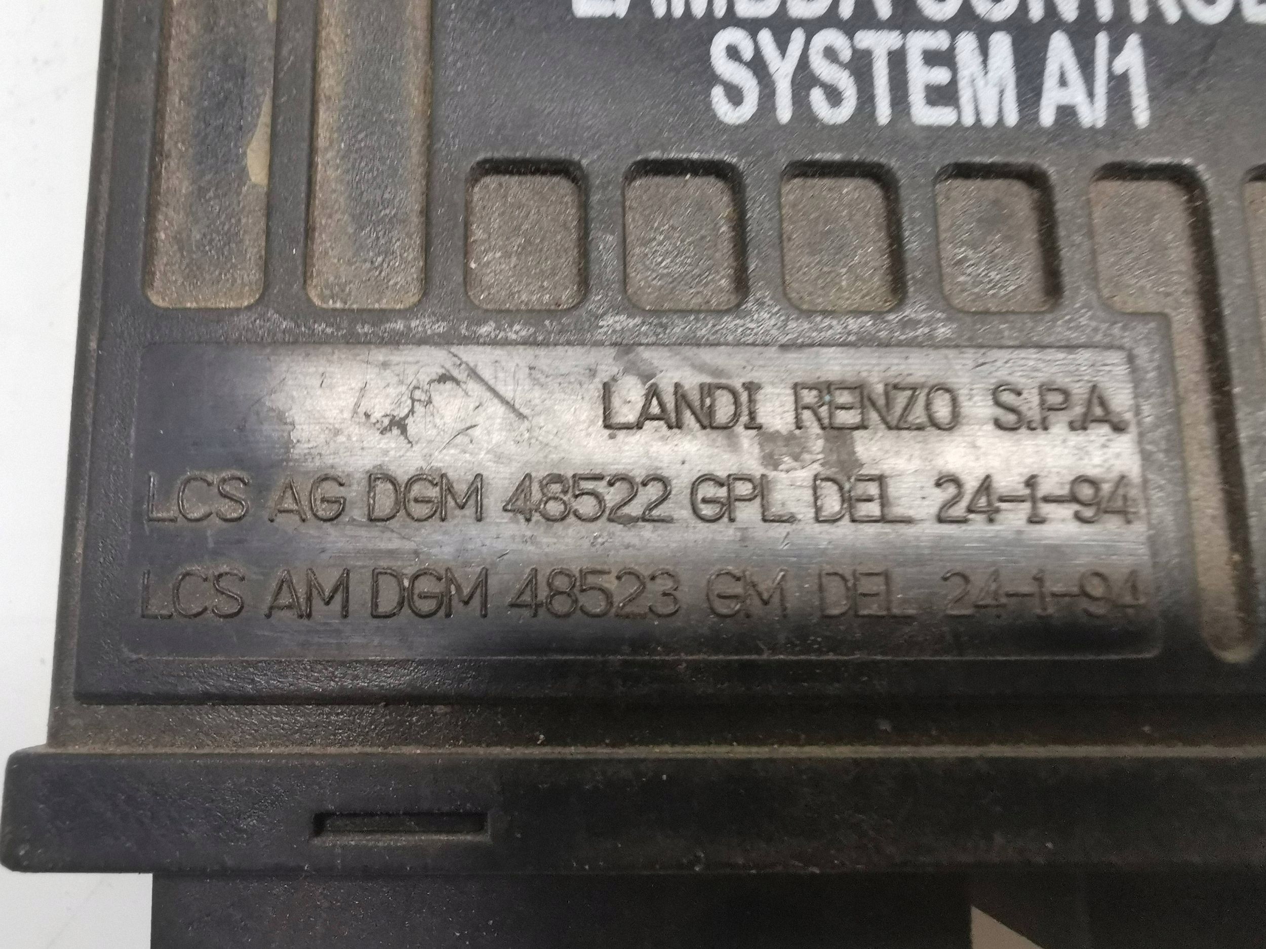 LPG-styrning Lanzi Renzo LCS/A1 V05 VW Golf III