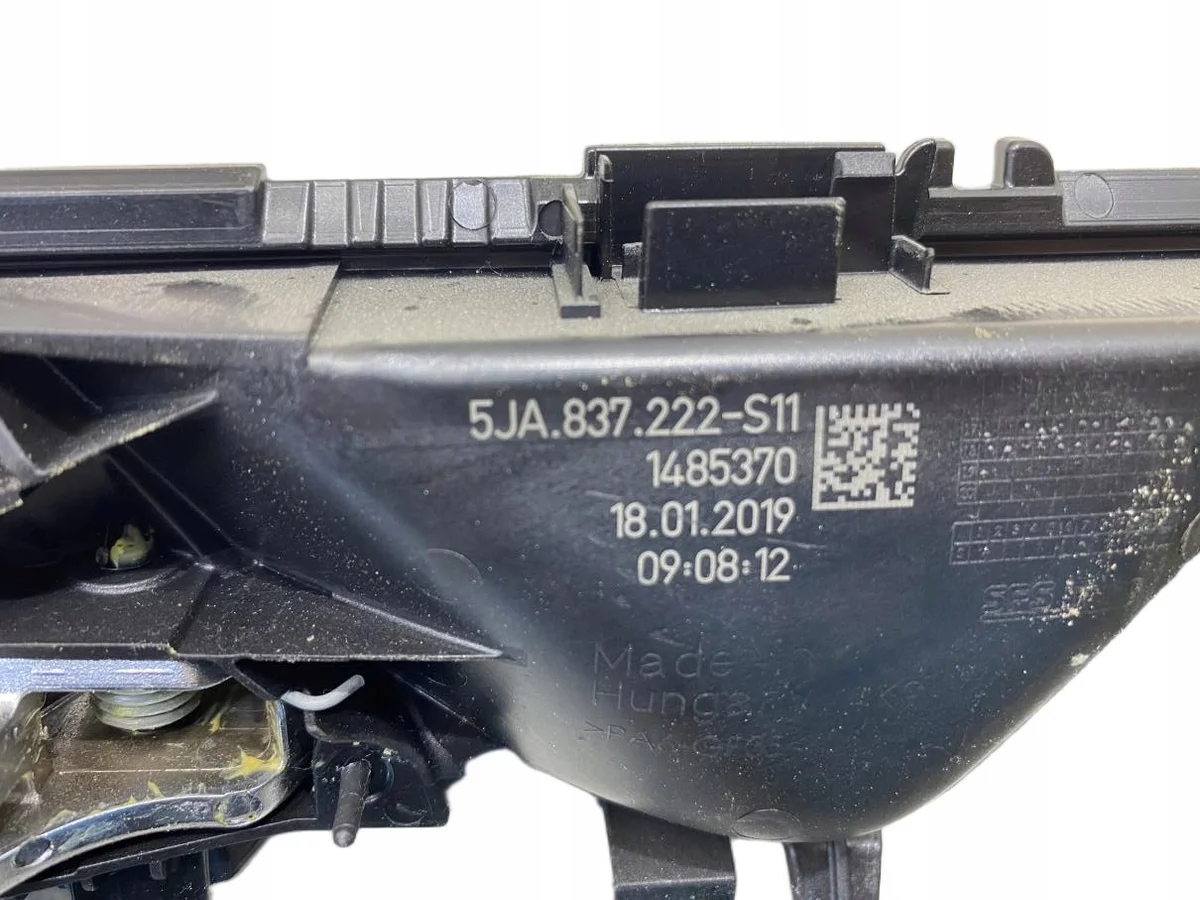 Maçaneta Interna Skoda Rapid 2018 5JA837222 image 3