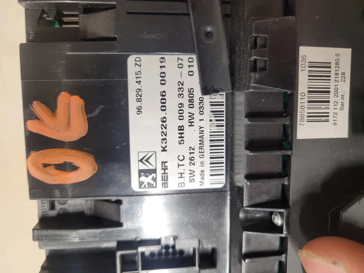 Climatizador Citroen C5 X7 96768765
