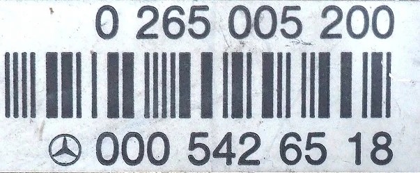 Módulo Sensor ESP Mercedes-Benz 0005426518 image 3