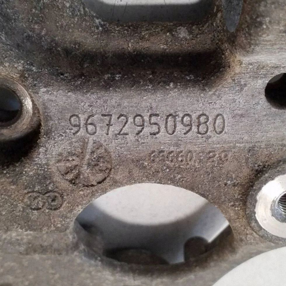 Peugeot 207 2012 Staffa compressore clima 9672950980 image 6