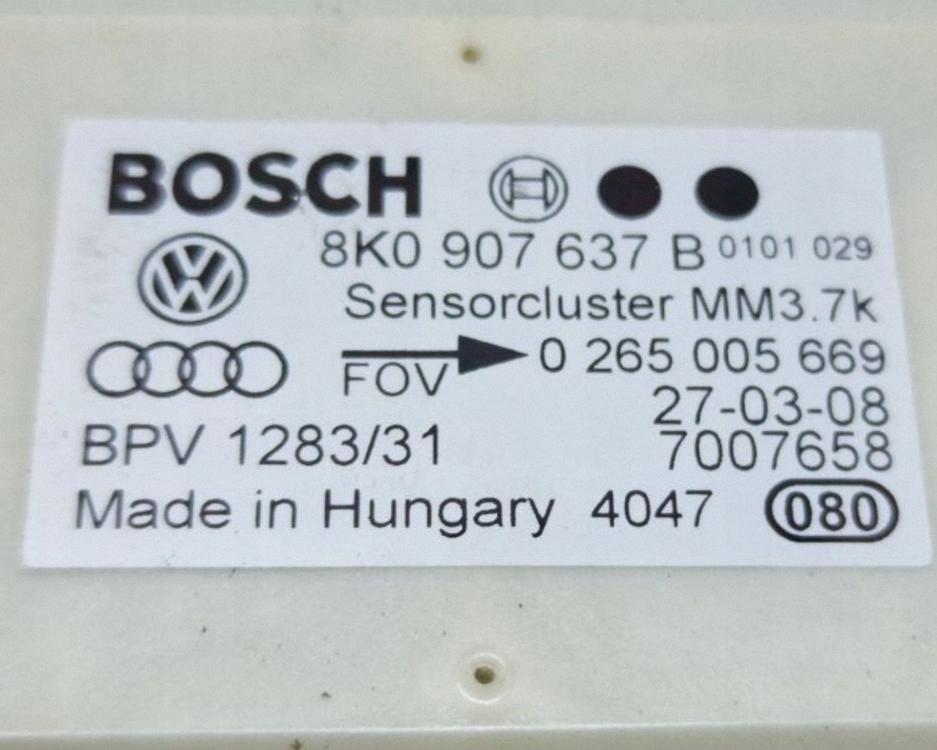 Audi 8K0907637B Sensor Ângulo Usado image 5