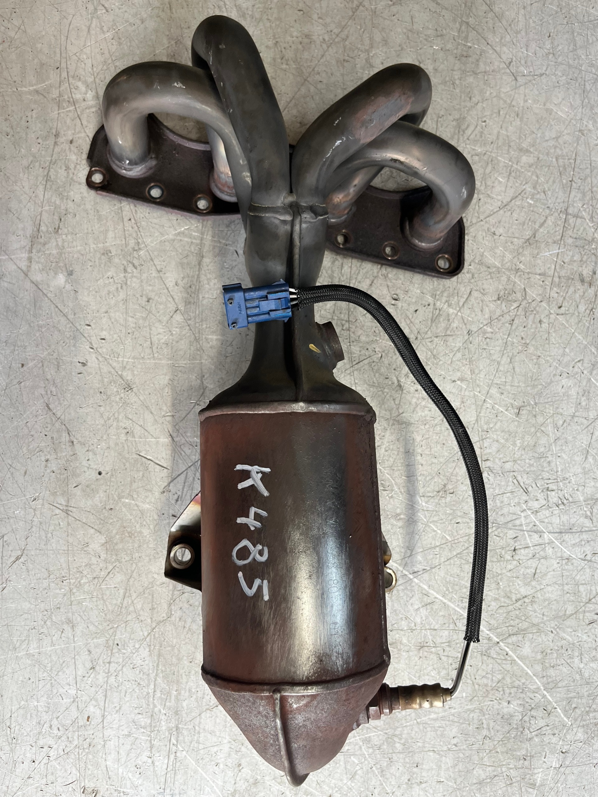 Katalysator + Lambda Peugeot Citroën 1.6 VTi K485 image 4
