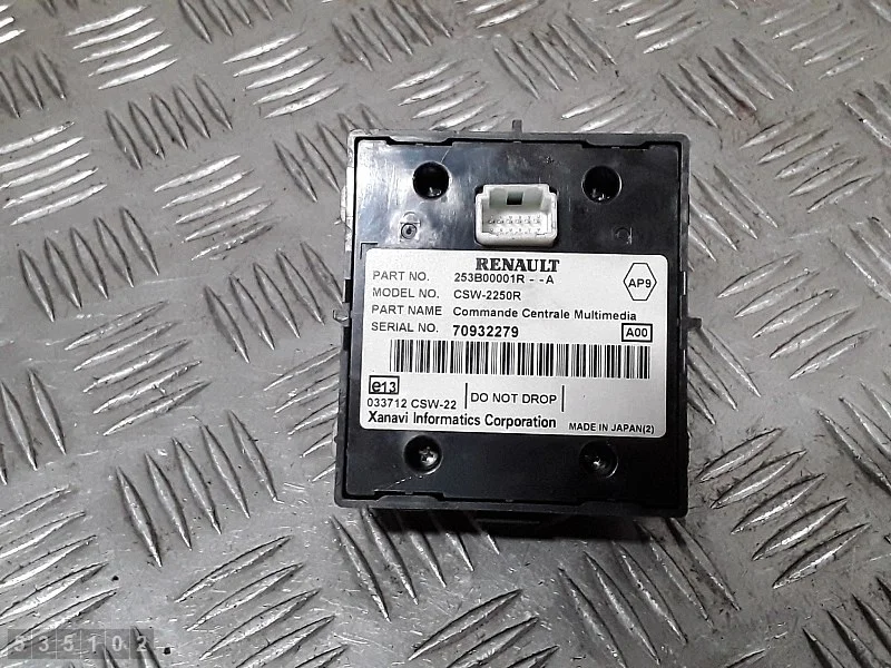 Schalter Renault Laguna III 253B00001R gebraucht image 3