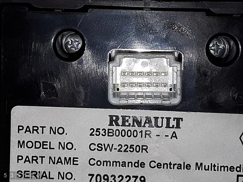 Schalter Renault Laguna III 253B00001R gebraucht image 4