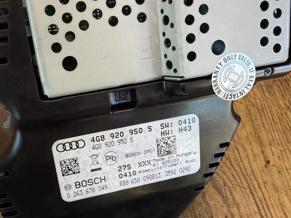 Compteur Audi A6 C7 4G8920950S Occasion image 3