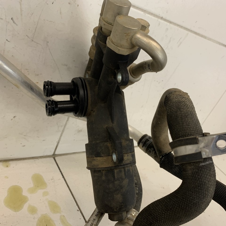 Audi A6 C7 4G LIFT Kühler Ölgetriebe Schläuche image 3