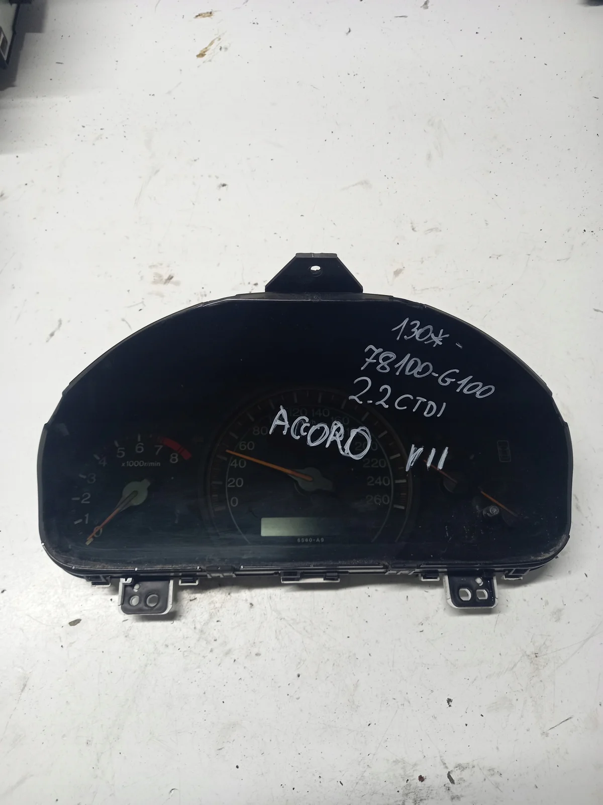 Instrumentpanel Honda Accord VII 2.2 CTDI