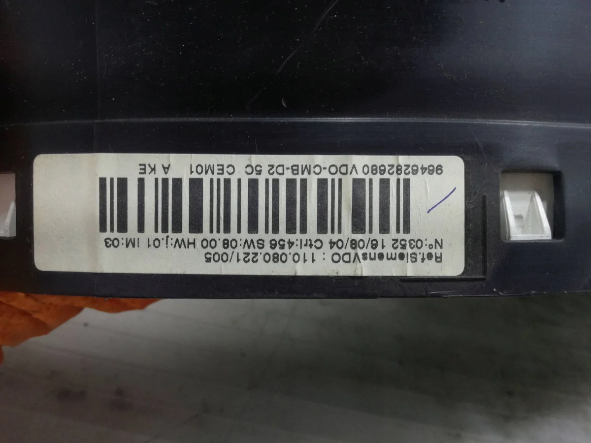 Tacho Peugeot 406 2.0 16V 9646282680 image 4