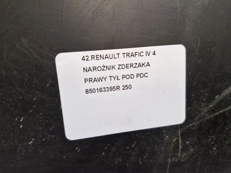 Renault Trafic IV Esquina Parachoques Trasero Dcho image 9