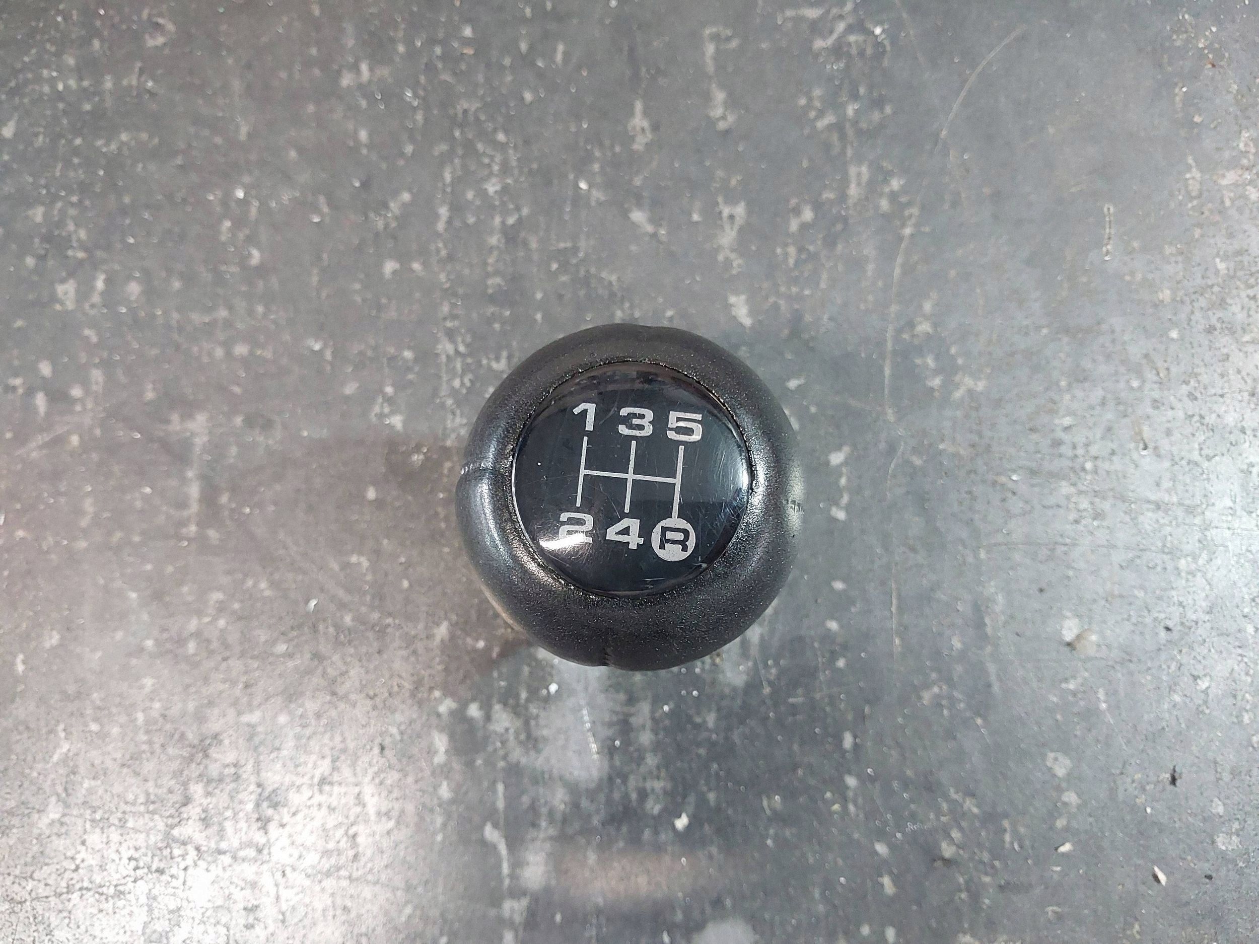 Audi A6 C6 Gear Shift Knob Brown Automatic image 2
