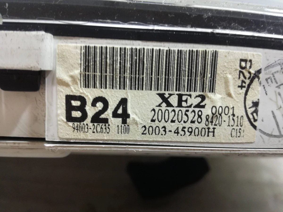 Compteur Hyundai Coupe 2006 2000cm3 OEM 20020528 image 4