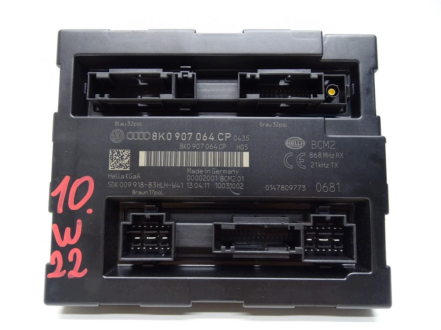 Module Confort BCM 8K0907064CP Audi A4 A5 image 4