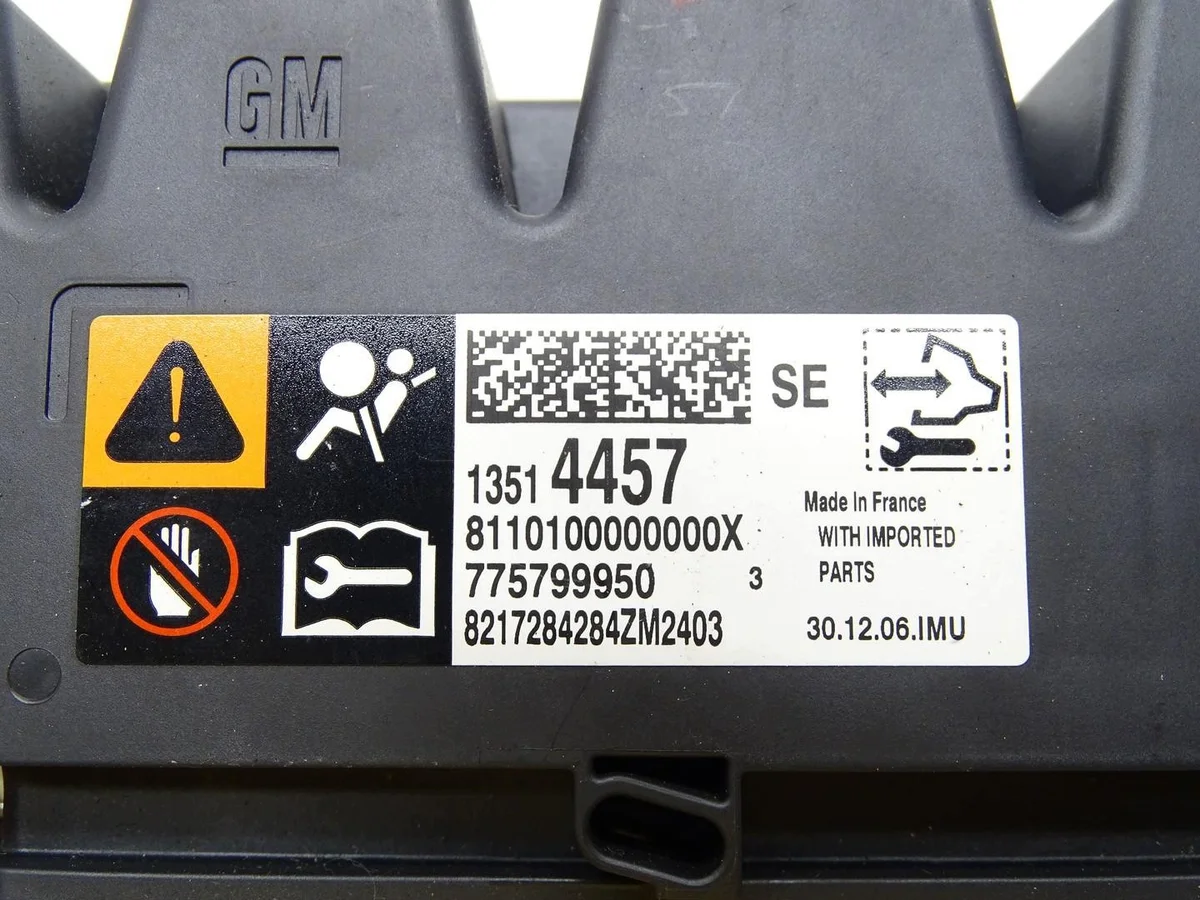 Module Airbag Opel Astra V K 13514457 image 7