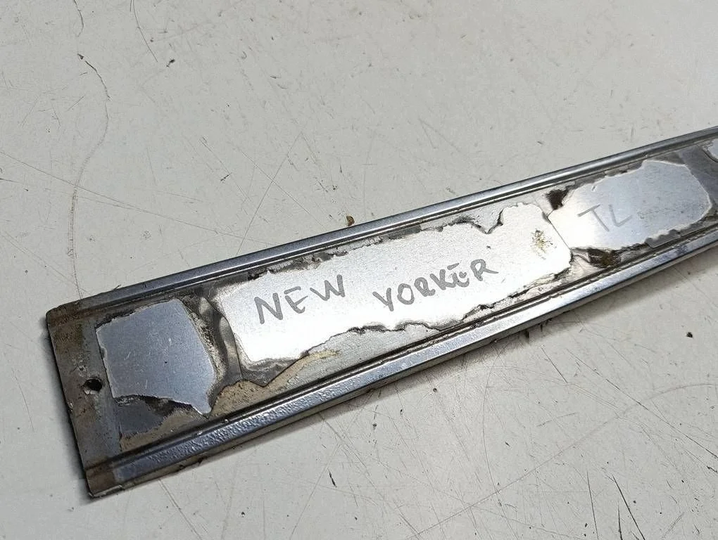 Chrysler New Yorker Dachleiste Chrom Links Hinten image 4
