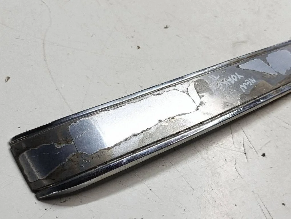 Chrysler New Yorker Dachleiste Rechts Hinten Chrom image 4