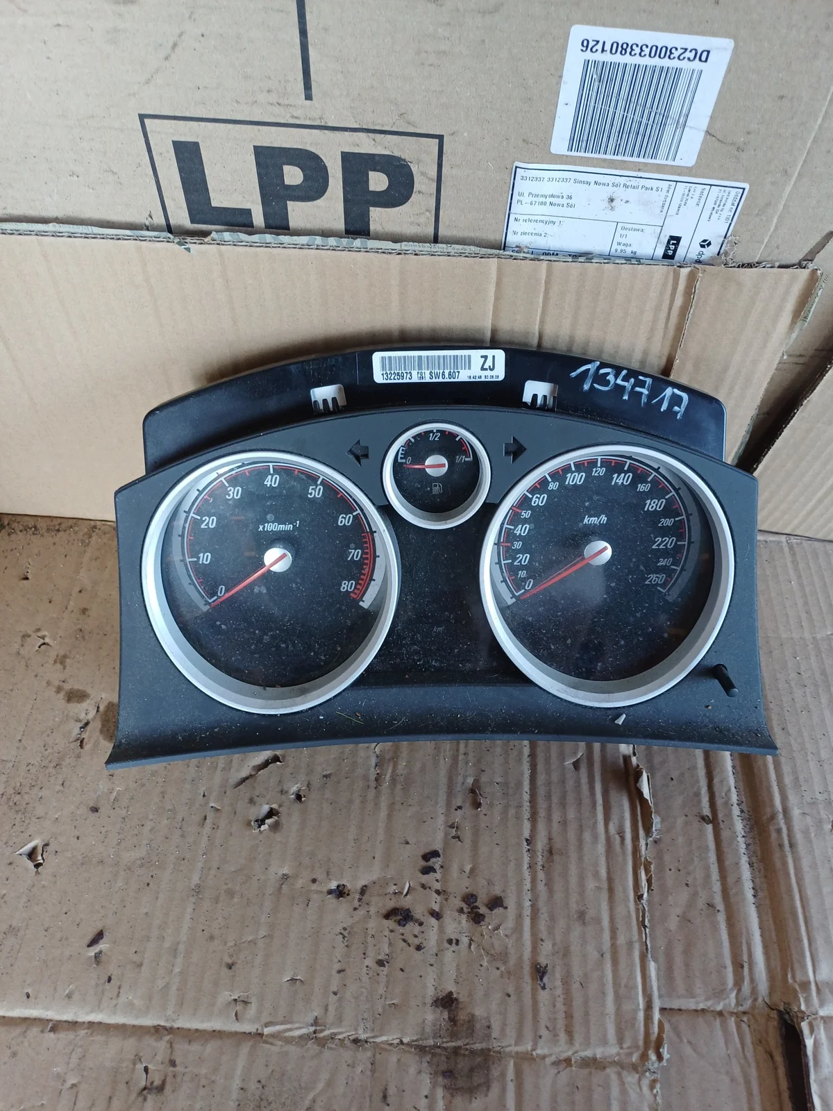 Compteur Opel Astra H 1.6 77kW 2006