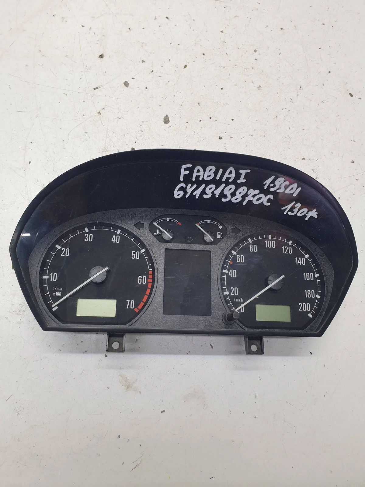 Mittaristo Skoda Fabia I 1.9 SDI 6Y1919870C