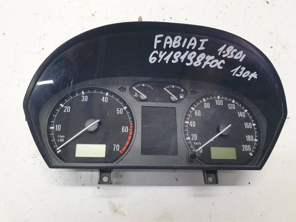 Skoda Fabia I 1.9 SDI Instrument Cluster 6Y1919870C
