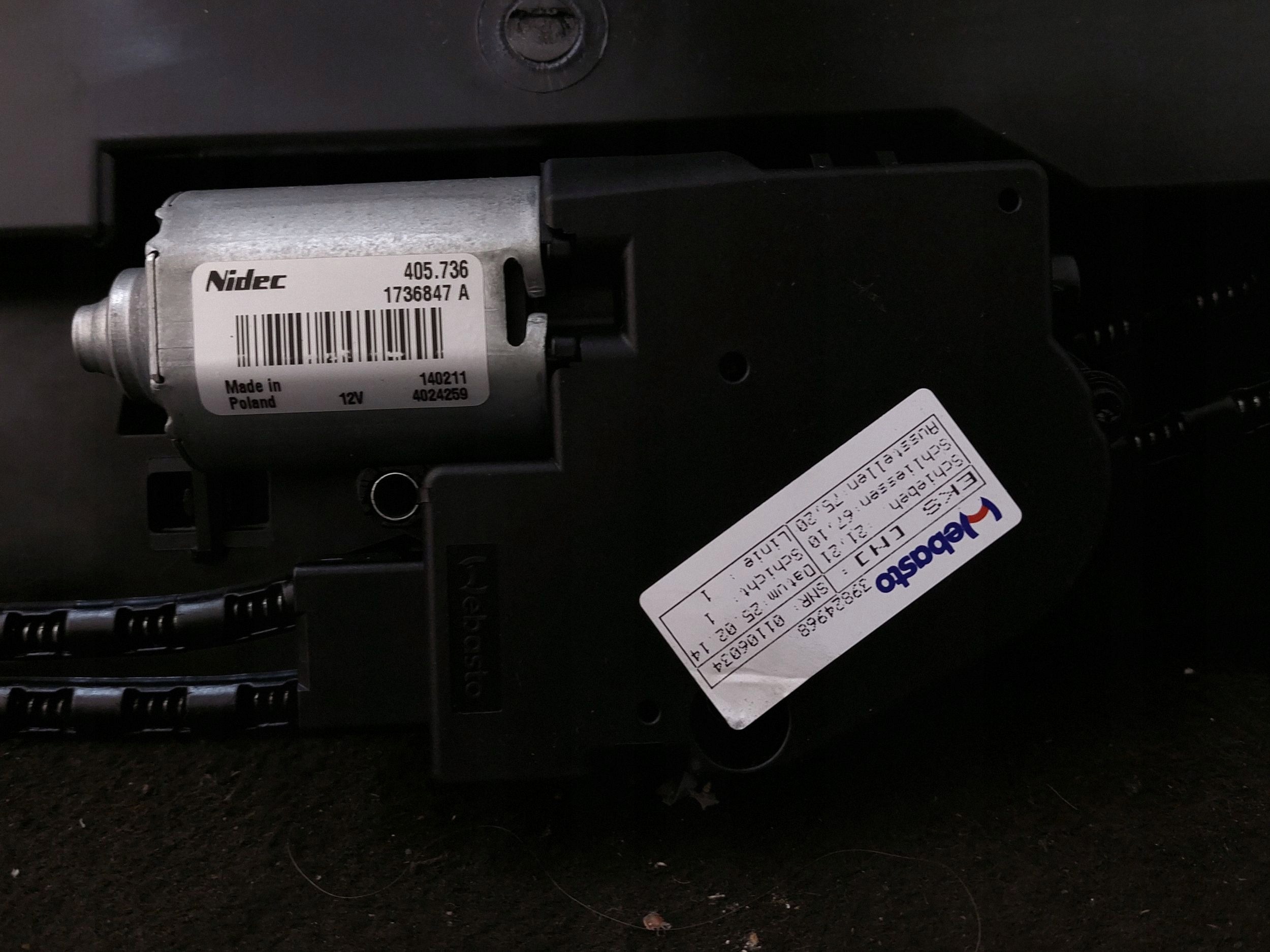 Toit ouvrant complet Volvo V60 39824968 image 9