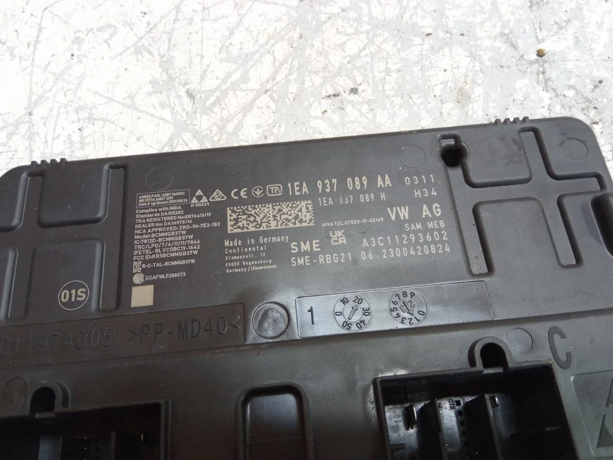 Módulo Confort VW ID.4 1EA937089AA Usado image 3