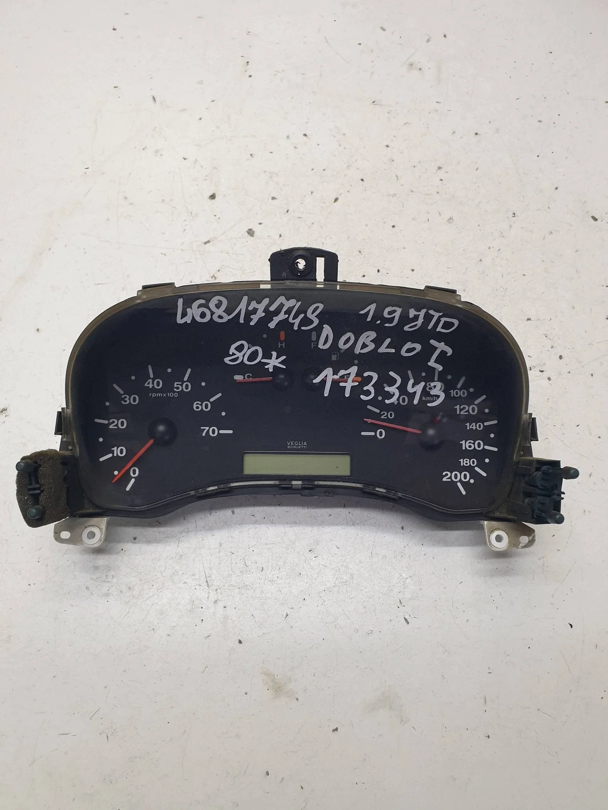 Mittaristo Fiat Doblo 1.9 JTD 46817749 image 2