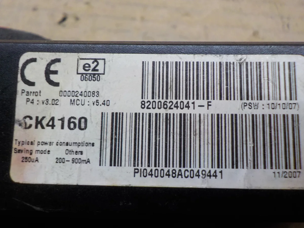 Module de commande Renault Laguna III 8200624041-F image 4