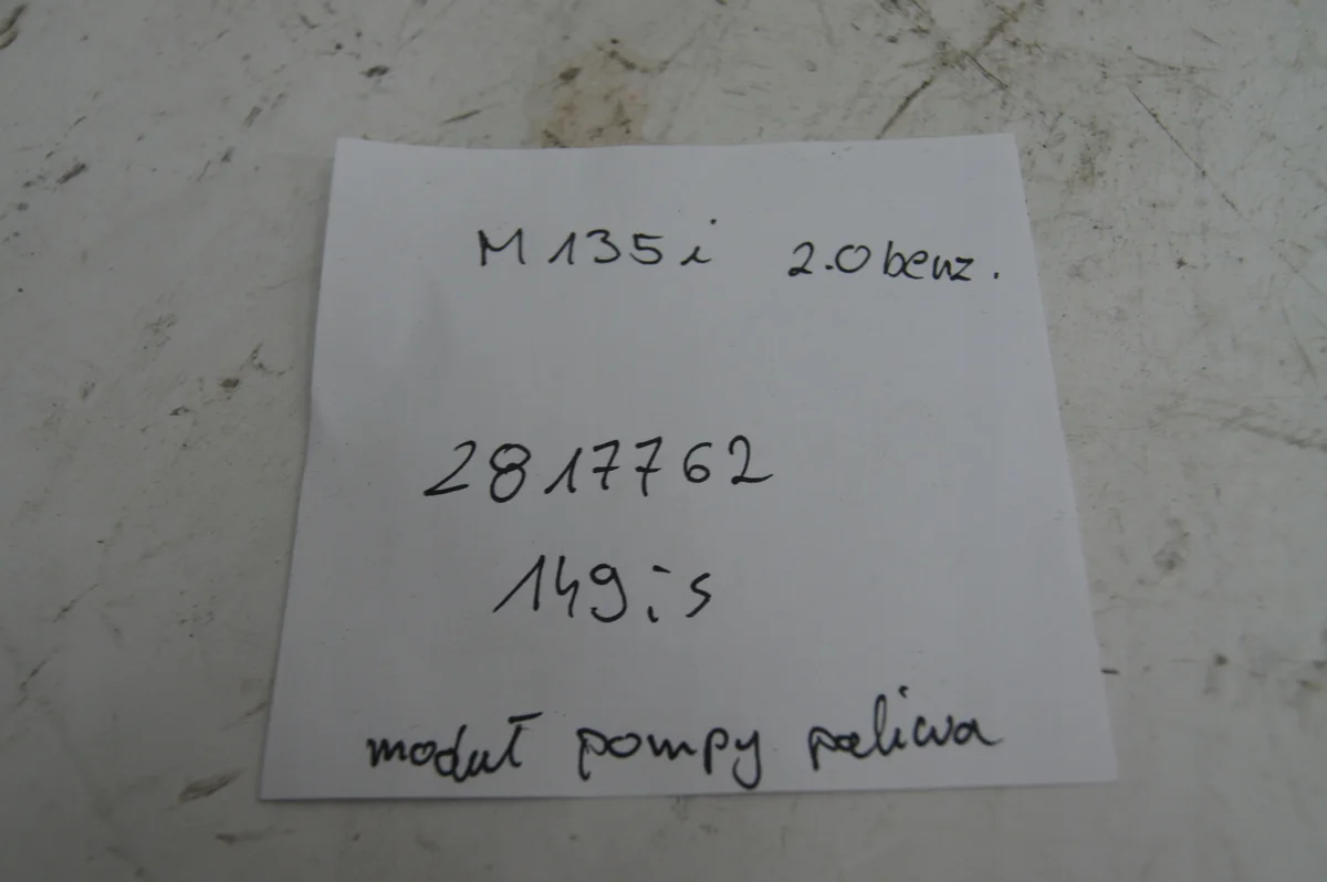 Fuel Pump Control Module BMW 1 F40 M135 2817762 image 6