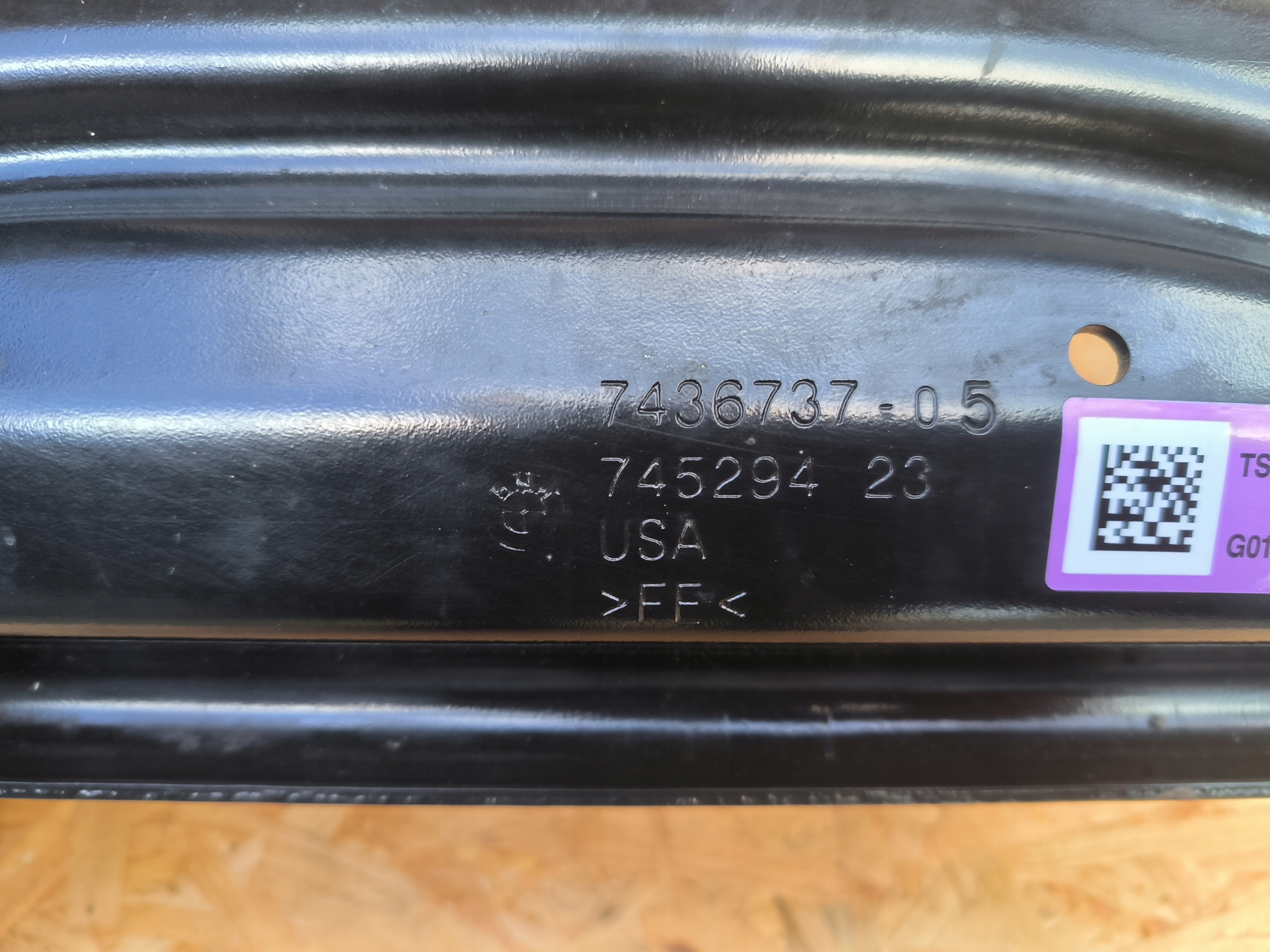 Viga Trasera BMW X3 G01 Ref. 7436737 image 3