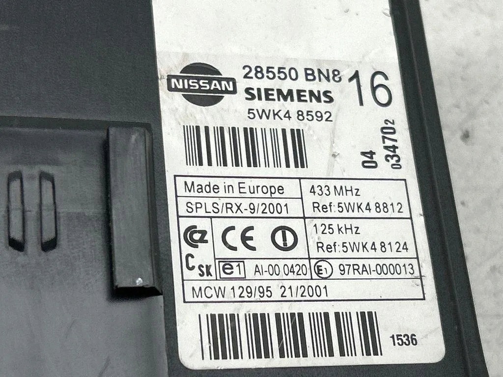 Module confort NISSAN ALMERA II HATCHBACK (N16) 28550BN8 image 6