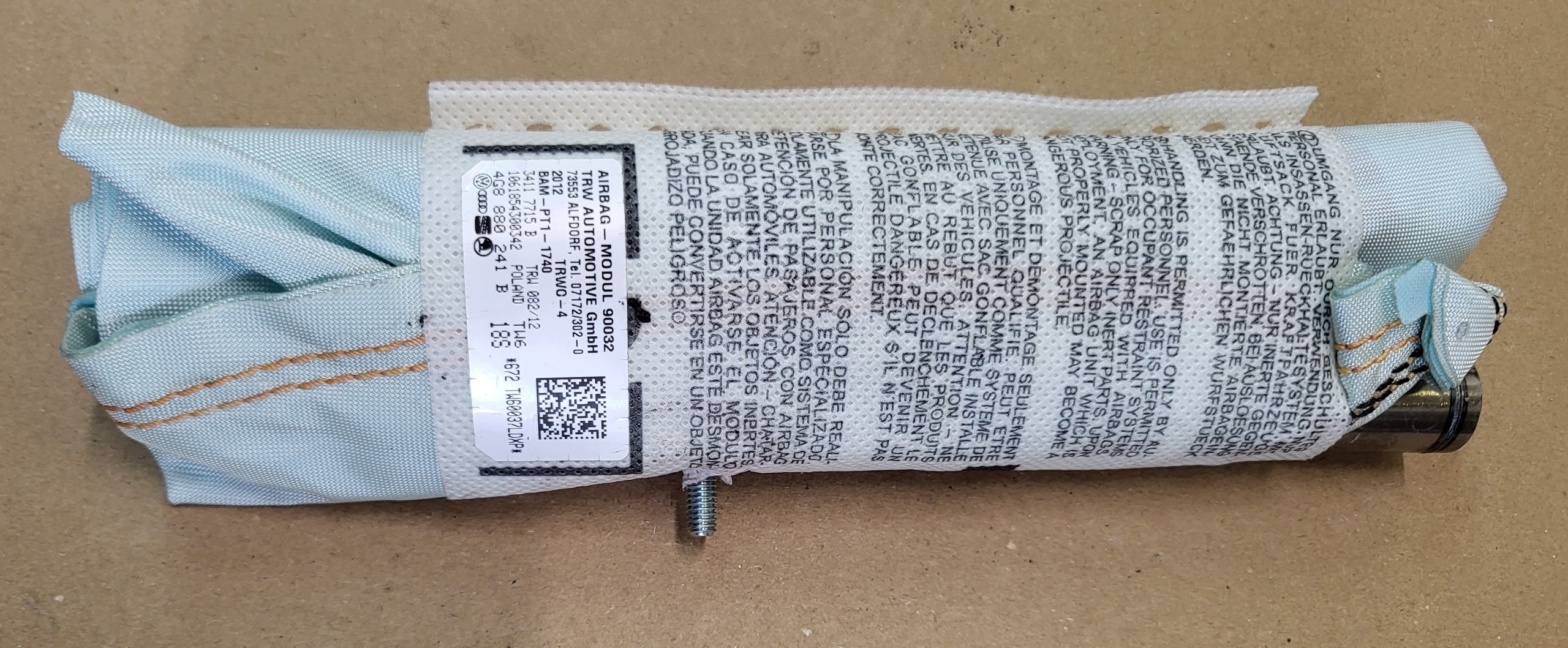 Airbag Sitz links vorne Audi A7 4G8 A6 C7 4G 4G8880241B image 2