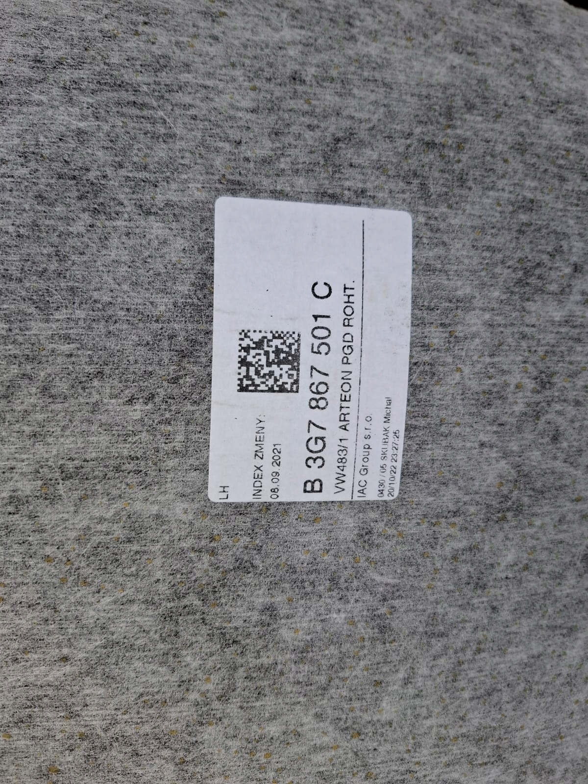 Pavillon VW Arteon Break OEM 3G7867501S image 3