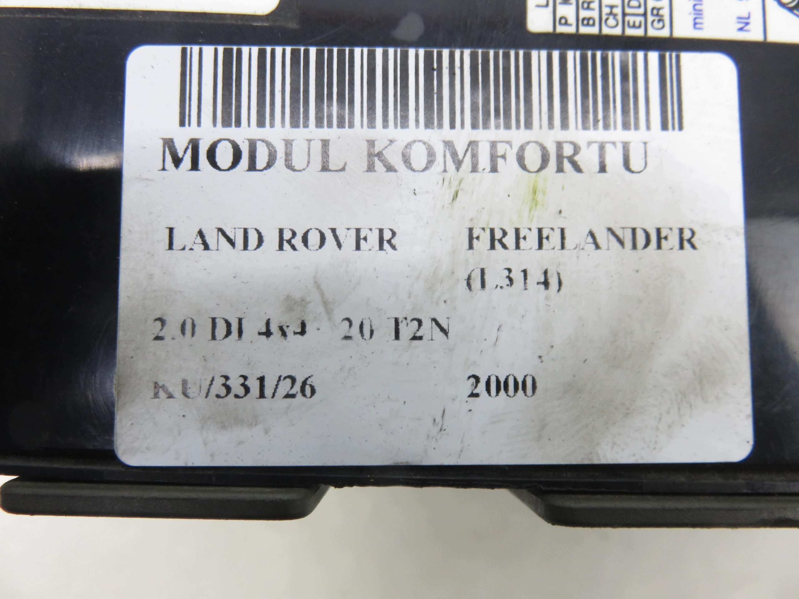Land Rover Freelander komfortimoduuli YWC106390