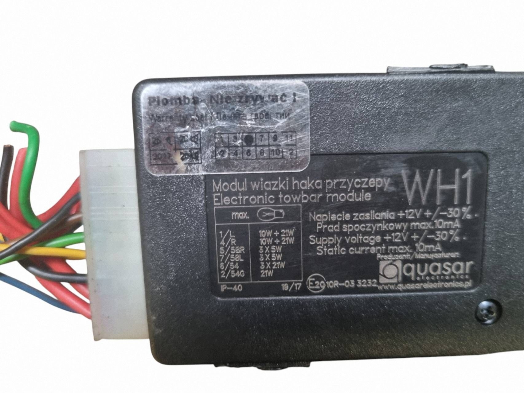 Module Attelage Fiat Croma Opel Zafira B 10R033232 image 9