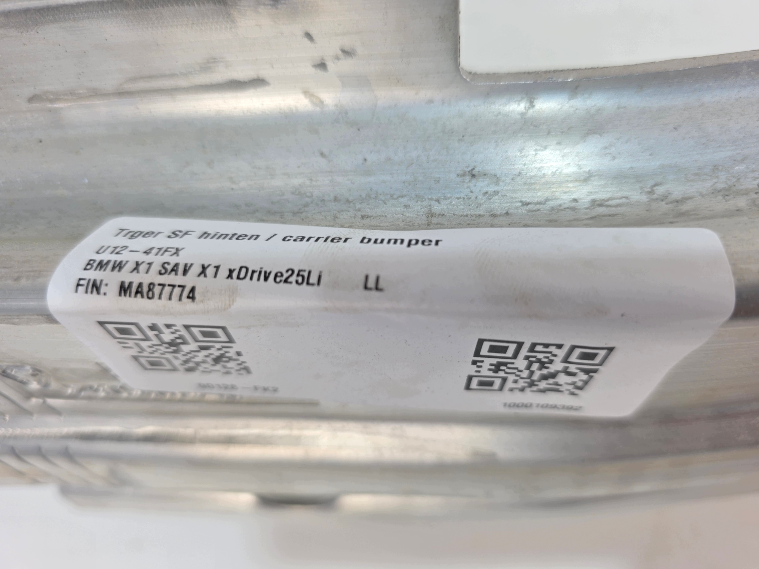 Viga Parachoques Trasero BMW X1 U11 U12 image 5