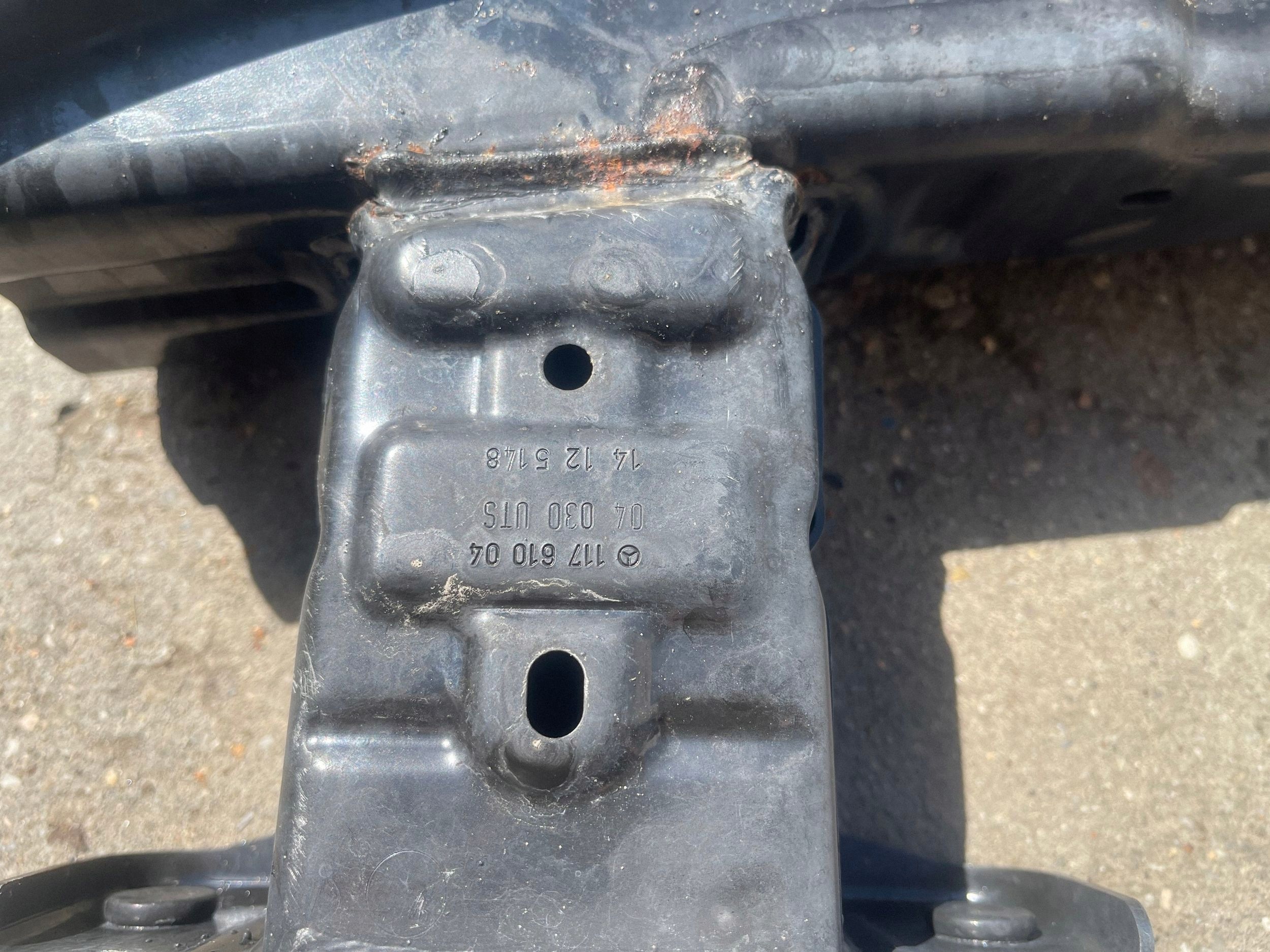 Achterbumper balk Mercedes CLA C117 image 8