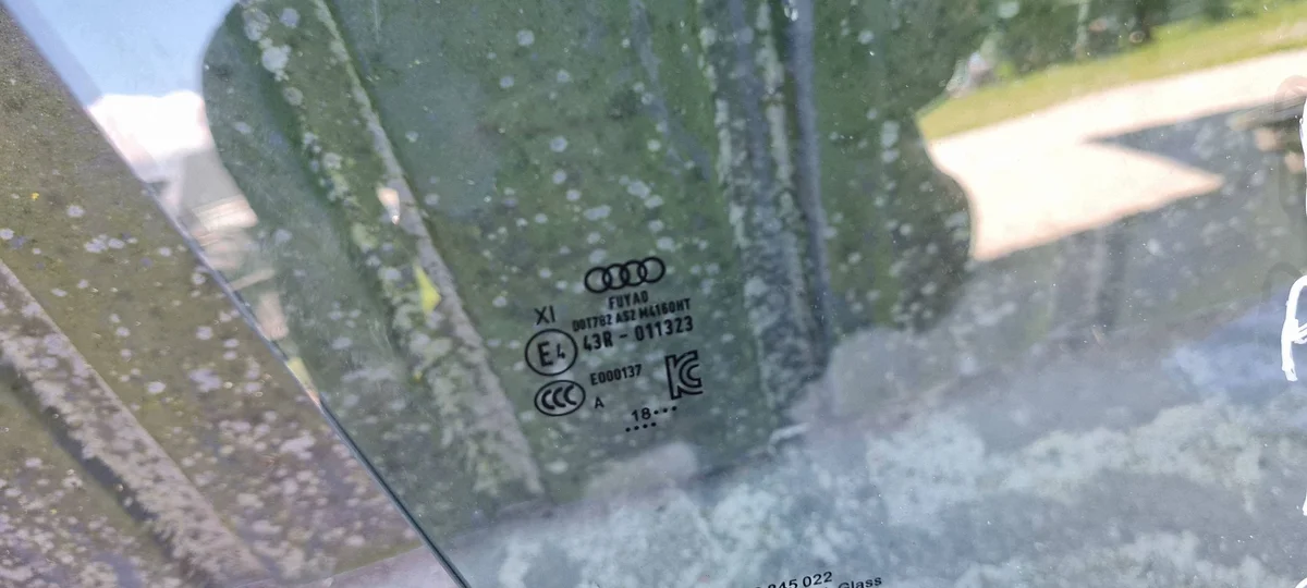 Audi S7 A7 dörrglas höger fram 4K8845022 image 8