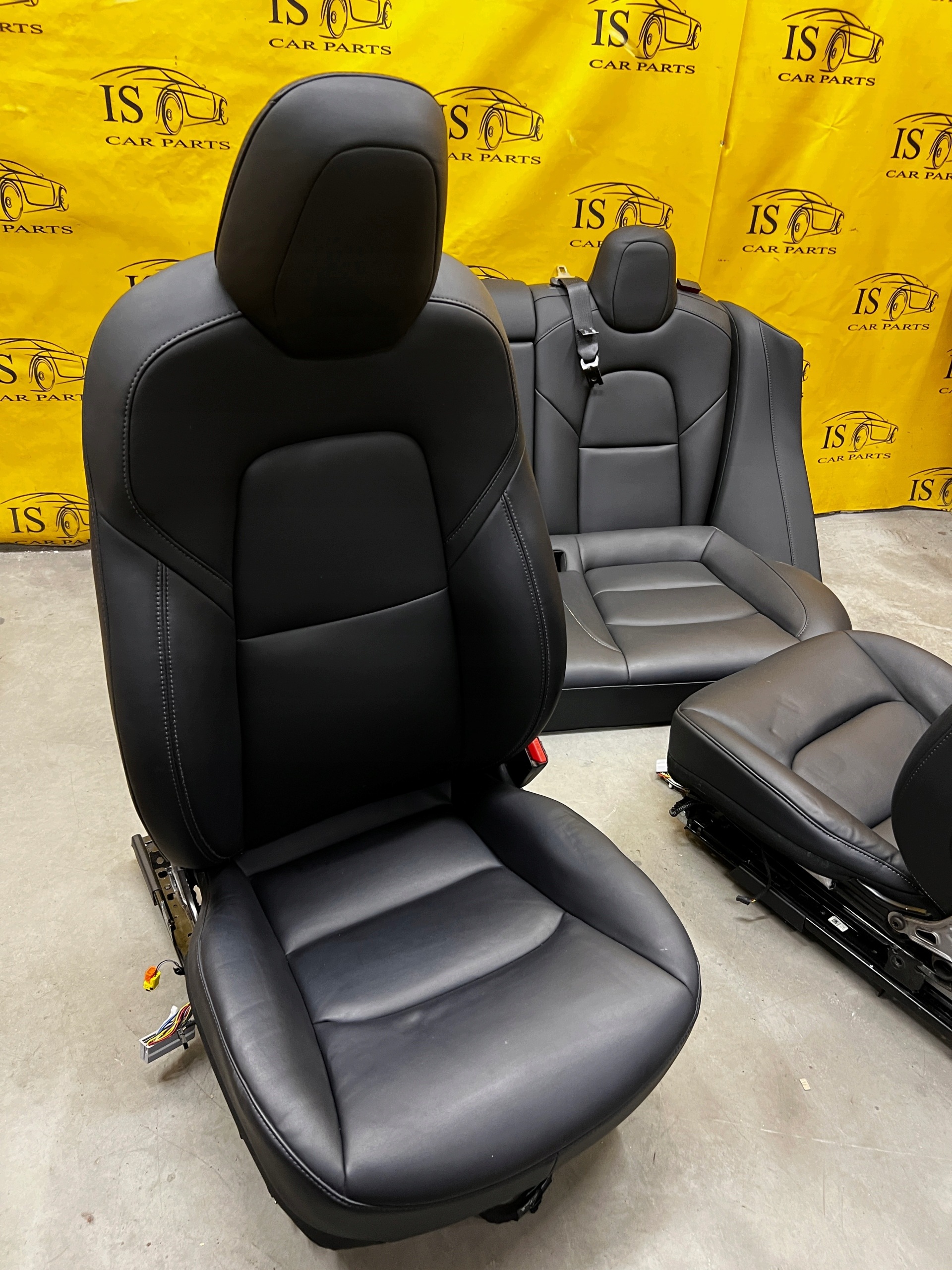 Assento Passageiro Elétrico Couro Airbag Tesla Model 3 image 2