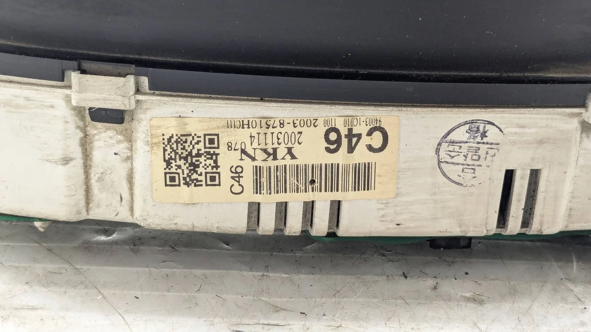 Compteur Hyundai Coupe 2006 2000cm3 OEM 20031114 image 3