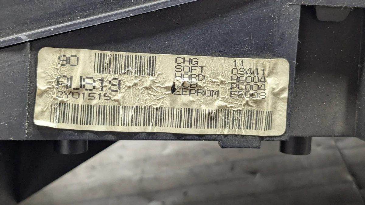 Nissan Primera Instrumentpanel 2003 image 3